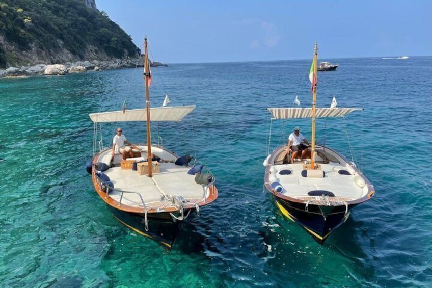 Private Capri Boat Tour: Blue Grotto, Faraglioni, & Swim Stops 2