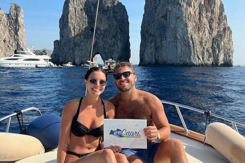 Private Capri Boat Tour: Blue Grotto, Faraglioni, & Swim Stops 3