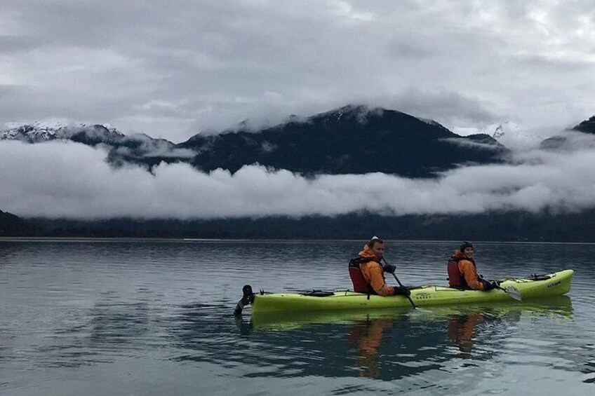 Sea Kayaking the first fjord of Patagonia 2