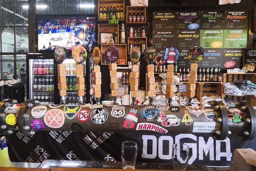 Dogma tap room 2