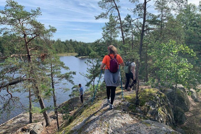 Stockholm: Nature Reserve Hiking Tour with Campfire Lunch 1