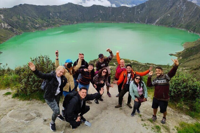 Quilotoa lake