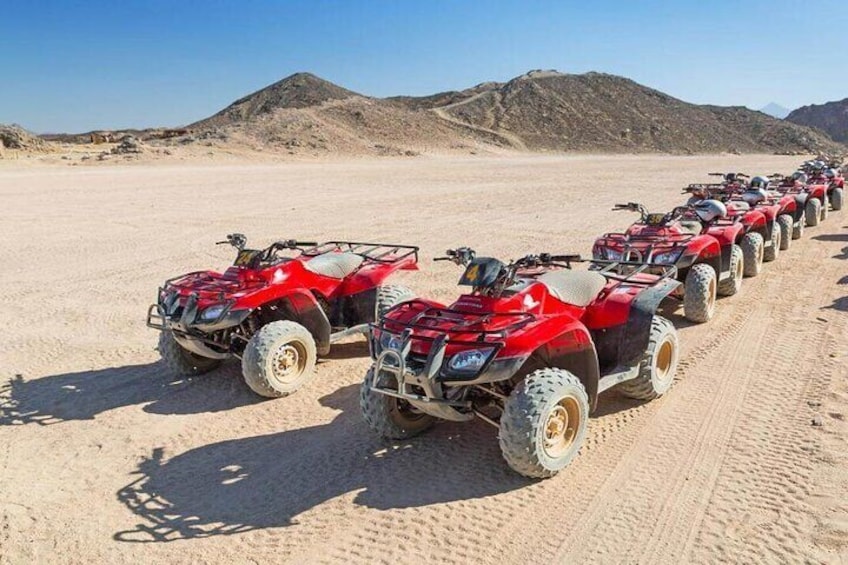 sunset desert safari trip by atv quad at marsa alam 2