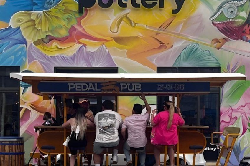 Miami Pedal Pub Wynwood Arts District Party Bike Pub Crawl 3