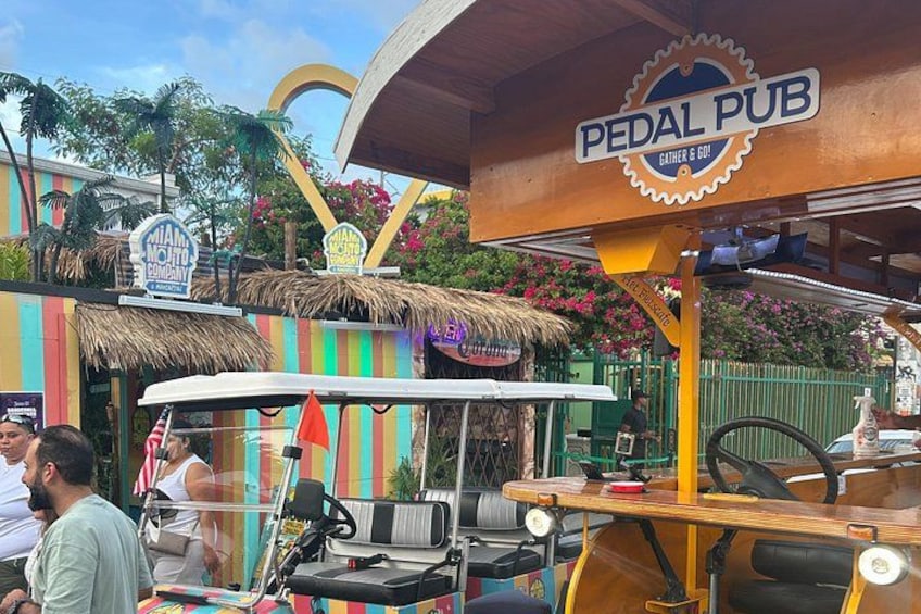 Miami Pedal Pub Wynwood Arts District Party Bike Pub Crawl 2