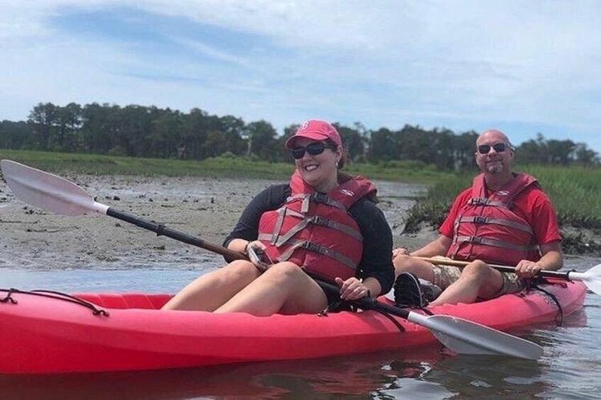 Guided Kayak Tour to see ponies, birds, dolphins and more 3
