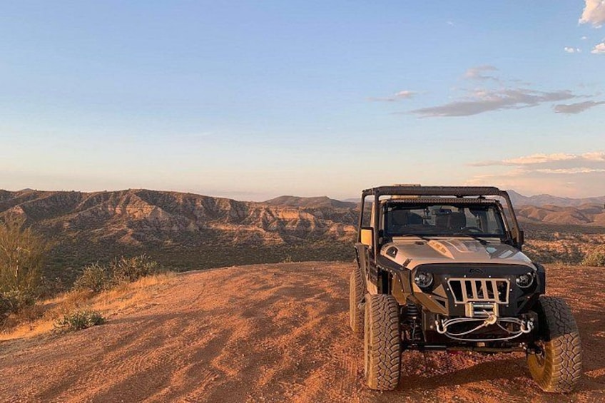 Our Jeep wranglers are modified to seat 6 guests comfortably (not including the Tour Guide driver). 1