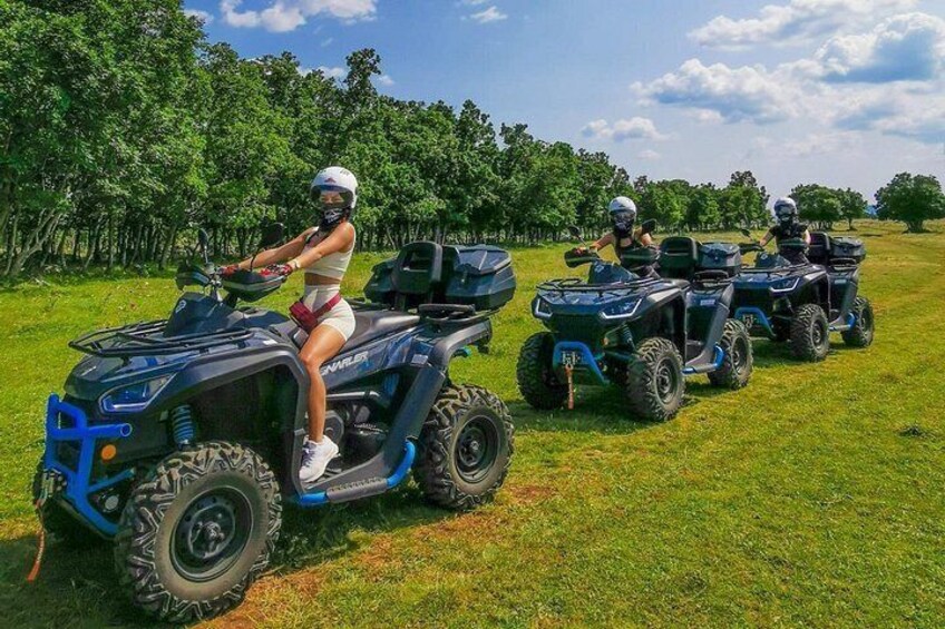 ATV Quad Safari Tour with Picnic & Swimming from Split 1
