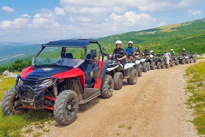 ATV Quad Safari Tour with Picnic & Swimming from Split 2