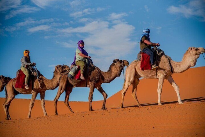 Marrakech to Merzouga desert 3-Day via the high Atlas mountains