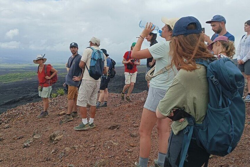 Walking Tour to Sierra Negra volcano and Chico Volcano from Isabela Island