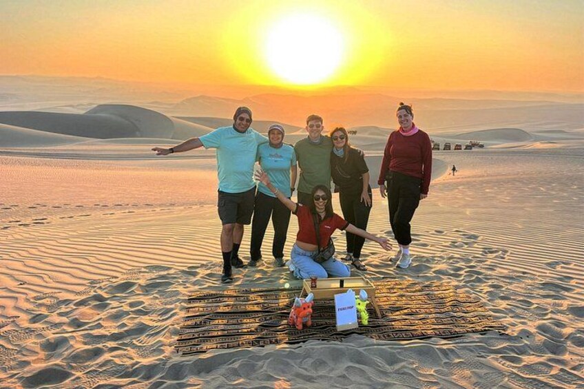 Huacachina Sunset Toast 2