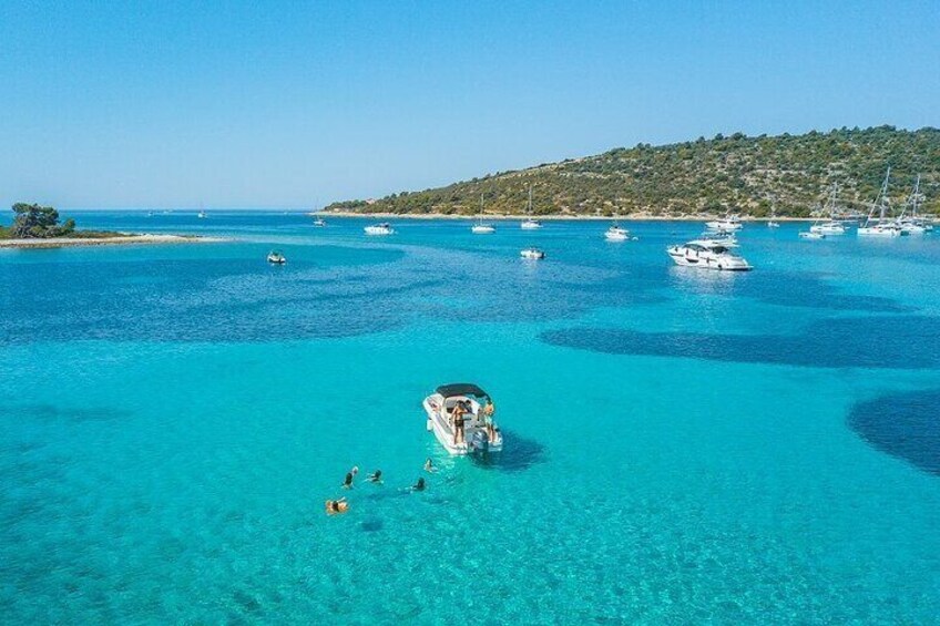 Blue lagoon tour, Croatia