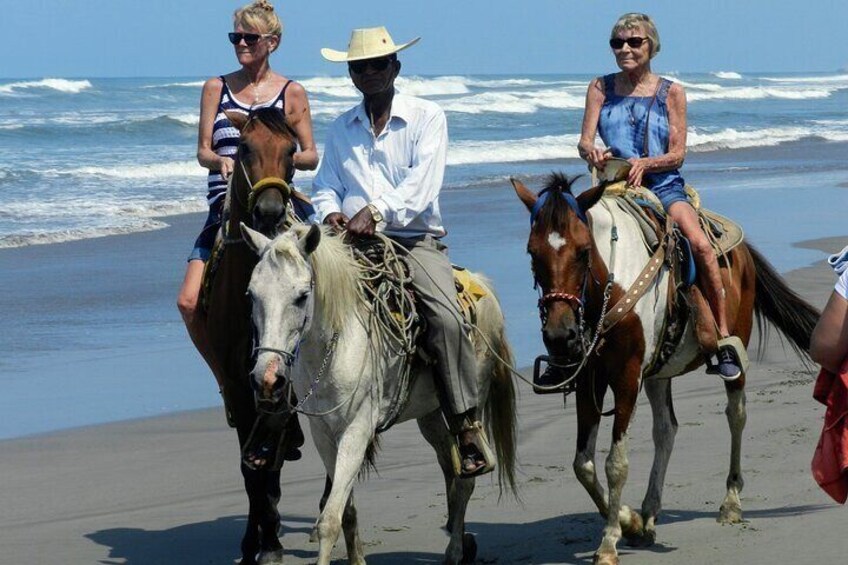 ⭐⭐AfroMexican Village BEACH HORSEBACK RIDING-Crocs-Cliff Divers &City Tour-Lunch