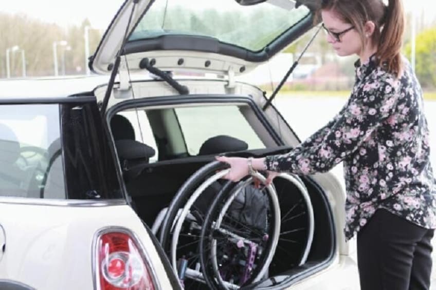 Folding Wheelchair 1