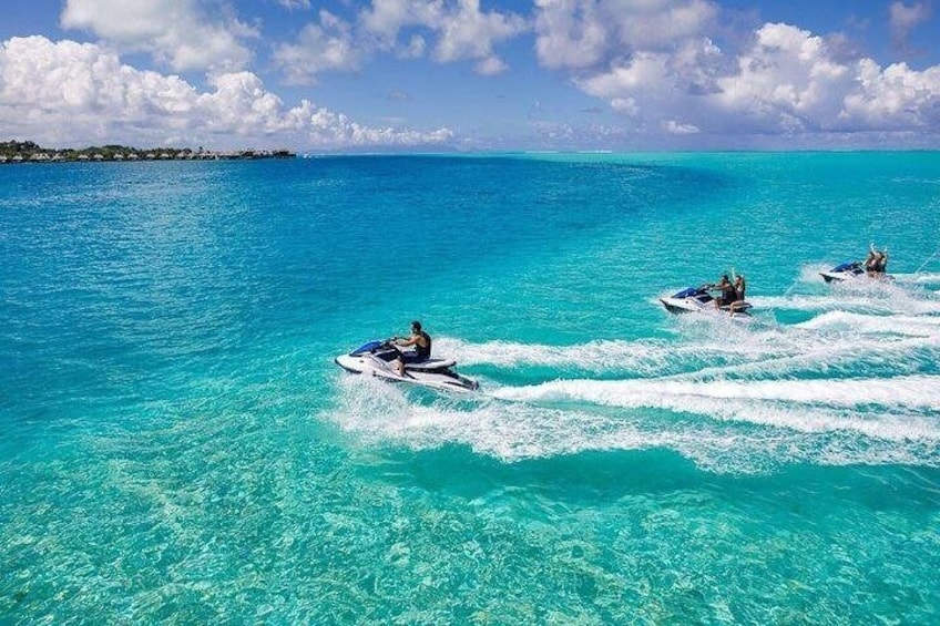 Jet ski group guided tour