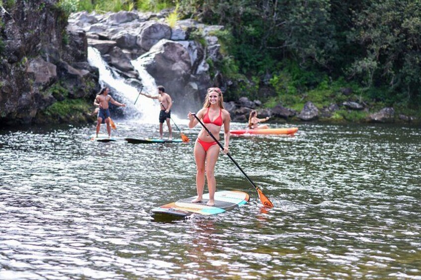 Umauma Falls Deluxe ATV Waterfall and Swim Experience 2