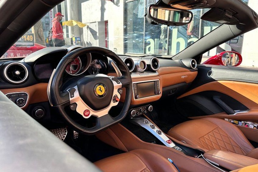 20-Minute Tour: Hollywood Blvd to Sunset Blvd in a Ferrari 3