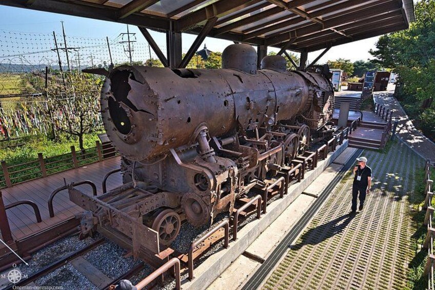 Destroyed Steam Locomotive 2