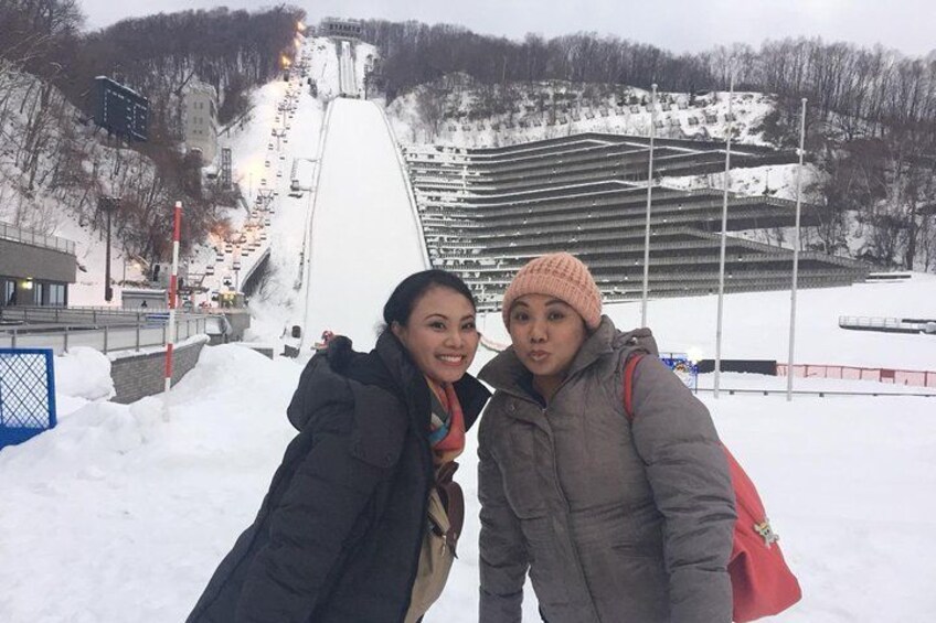 Okurayama Jump Studium in winter 4
