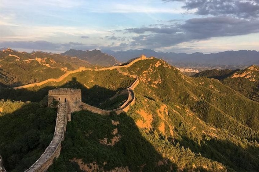 Sunset @Jinshanling Great Wall 1