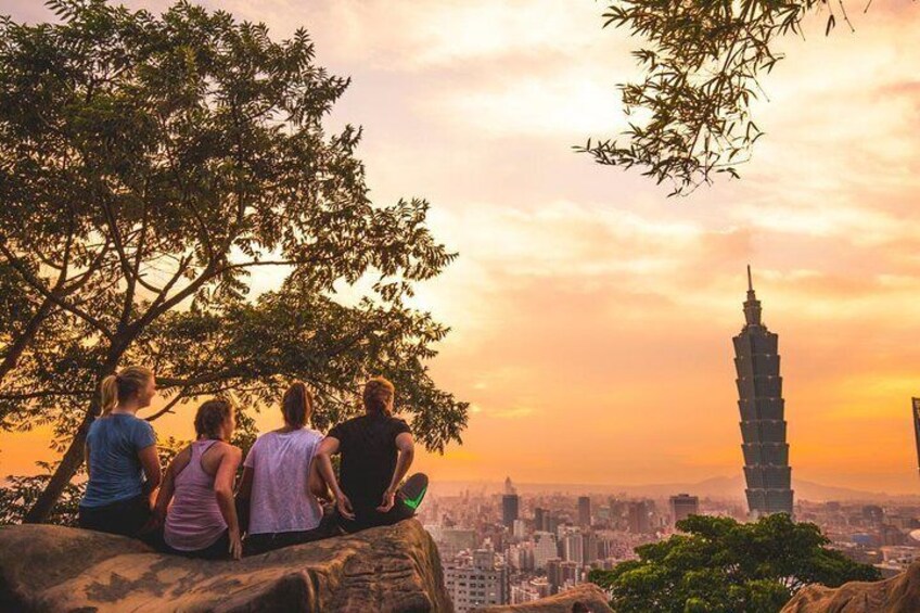 View at the top of Xiangshan