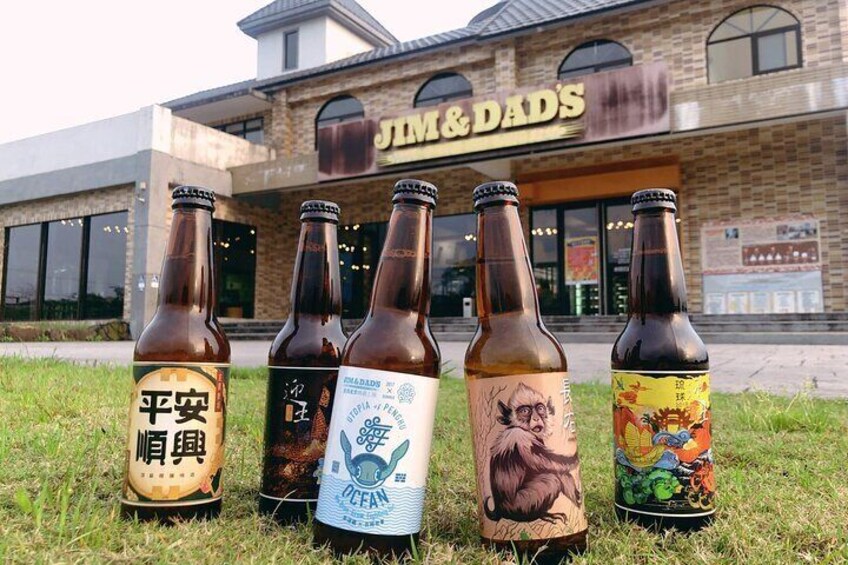 Join a guided tour at Jim and Dad's Brewery and try tea-infused craft beer