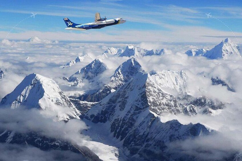 Mountain Everest Scenic Flight with Hotel Pickup and Dropoff 3