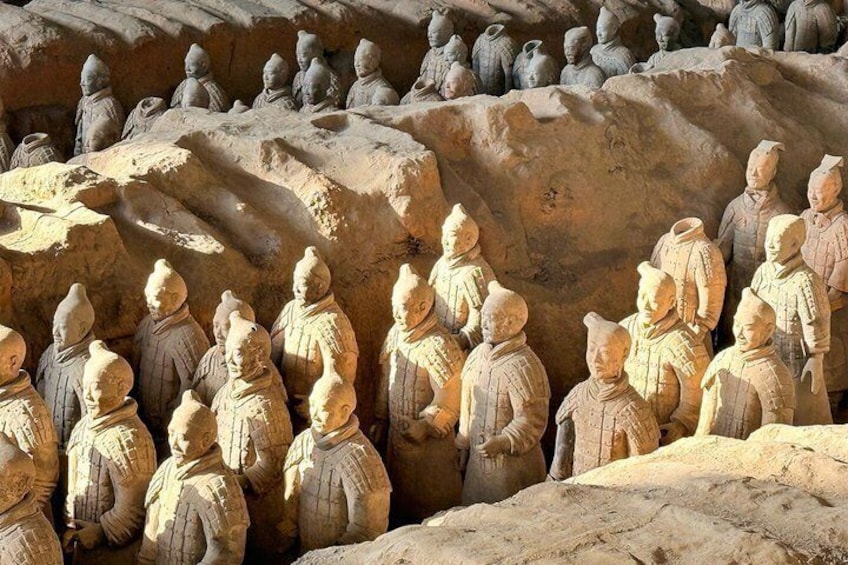 Mini Group Xian Day Tour to Terracotta Army, City Wall, Pagoda and Muslim Bazaar 4