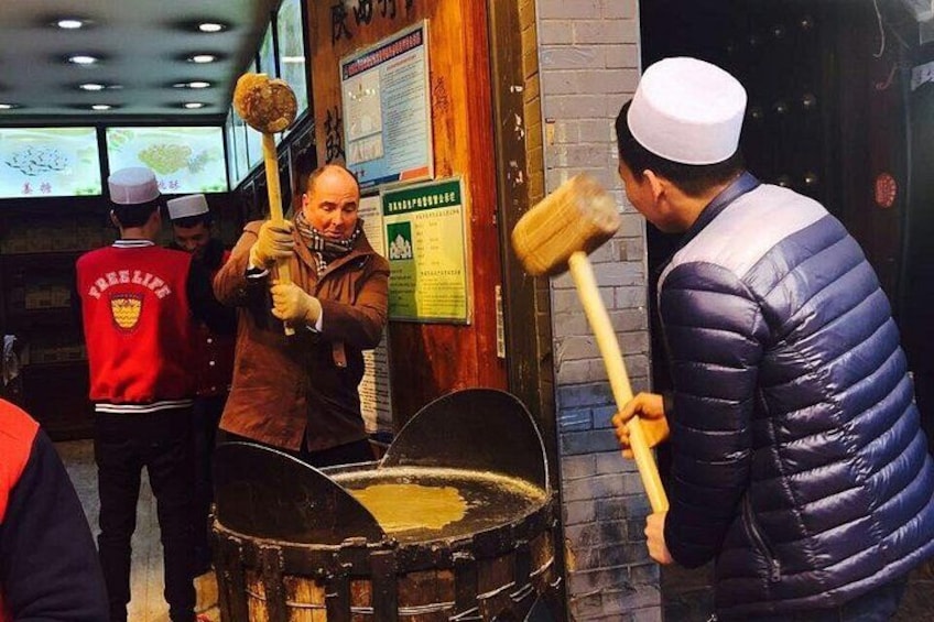 Making sweets with locals 2