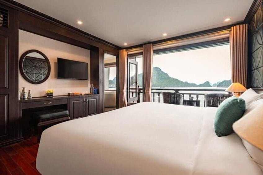 3 Day/2 Night Halong-Lan Ha Bay 5 Star Cruise with Balcony Cabin 5