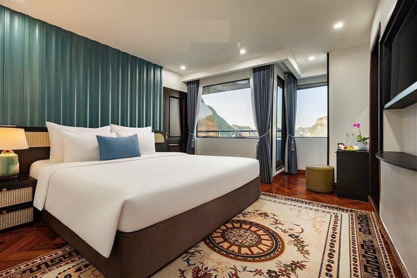 3 Day/2 Night Halong-Lan Ha Bay 5 Star Cruise with Balcony Cabin 2
