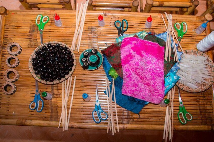 Hoi An Full Lantern Making Class- A special Foldable lantern 2