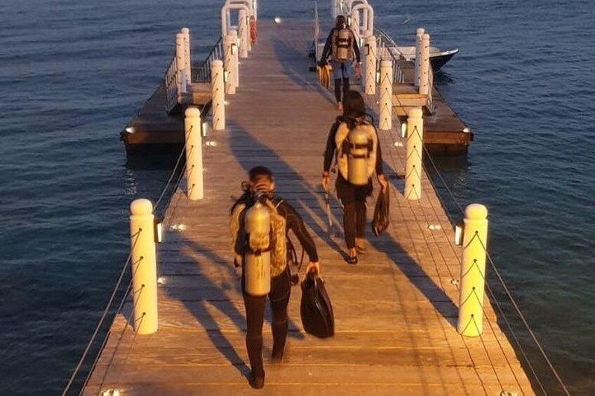 Depart at Jetty 3