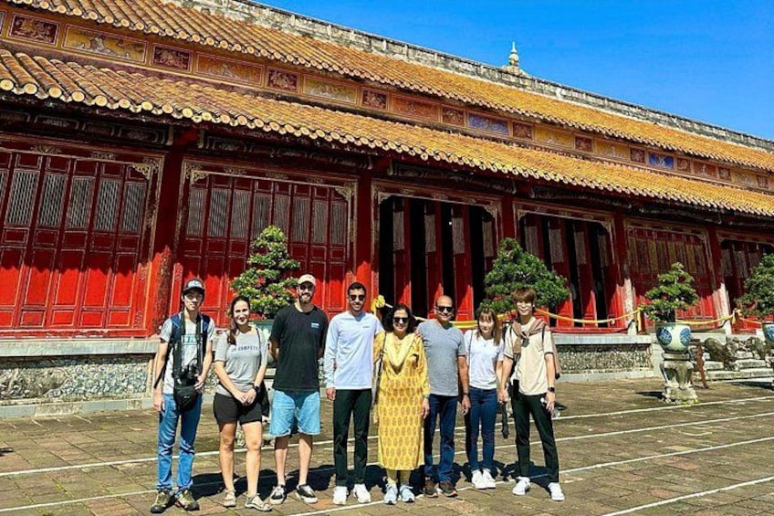 Hue City and The Citadel via Hai Van Pass Daily Small Group Tour 3