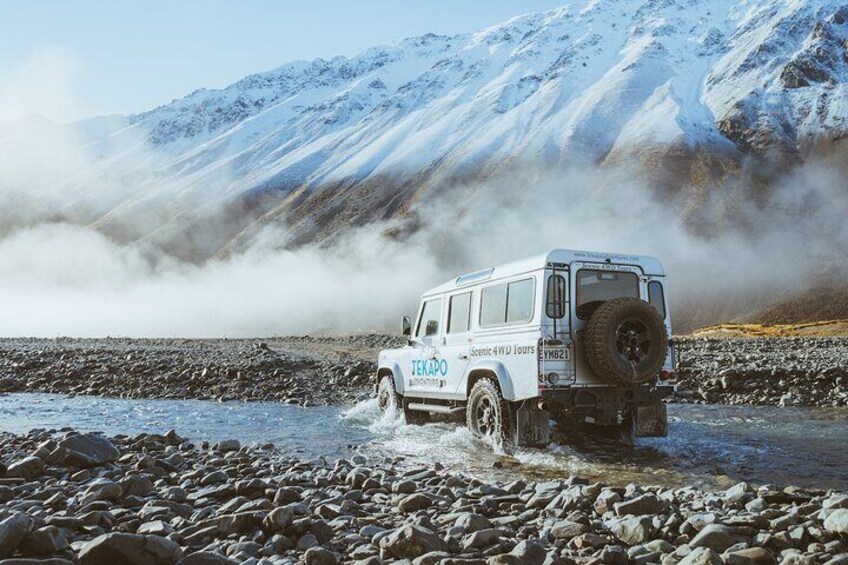 Winter wonderland in Lake Tekapo's backcountry