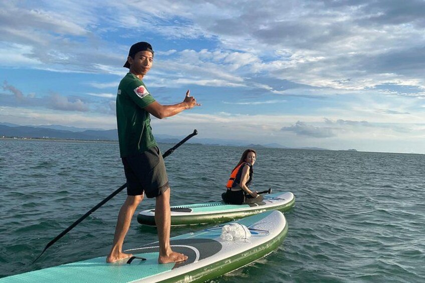 Stand Up Paddle Boarding At Tanjung Aru, Sabah 1