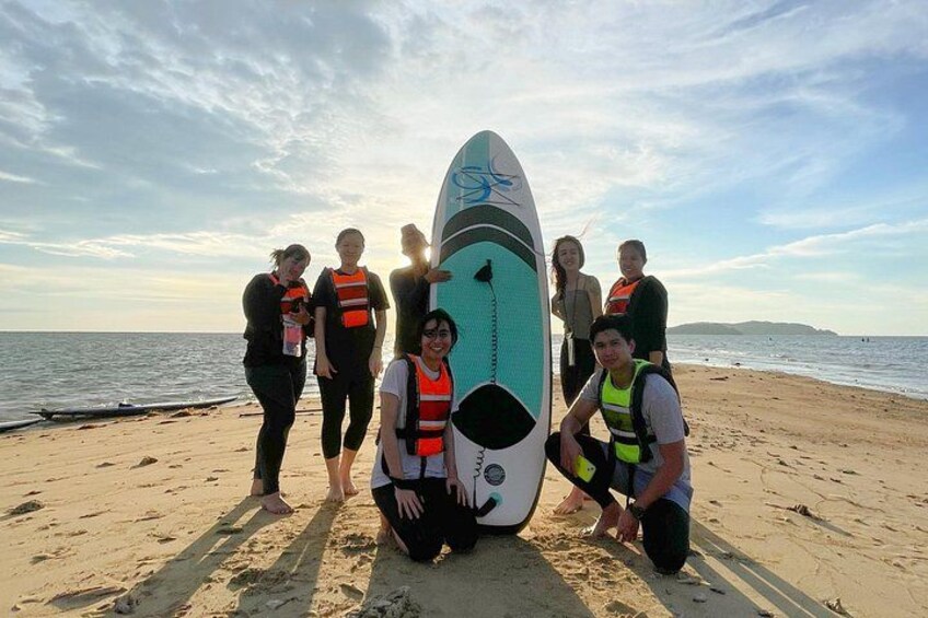 Stand Up Paddle Boarding At Tanjung Aru, Sabah 5