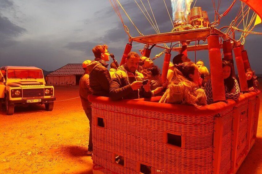 Hot Air Balloon Flight over Marrakech with Traditional Breakfast