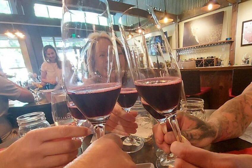 Toasting with Black Sparkling Wine. Did you say Black Bubbles??? 4