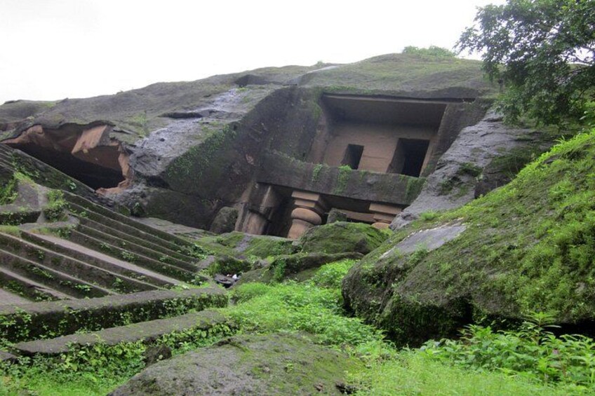 Kanheri Caves During Monsoon Season 1