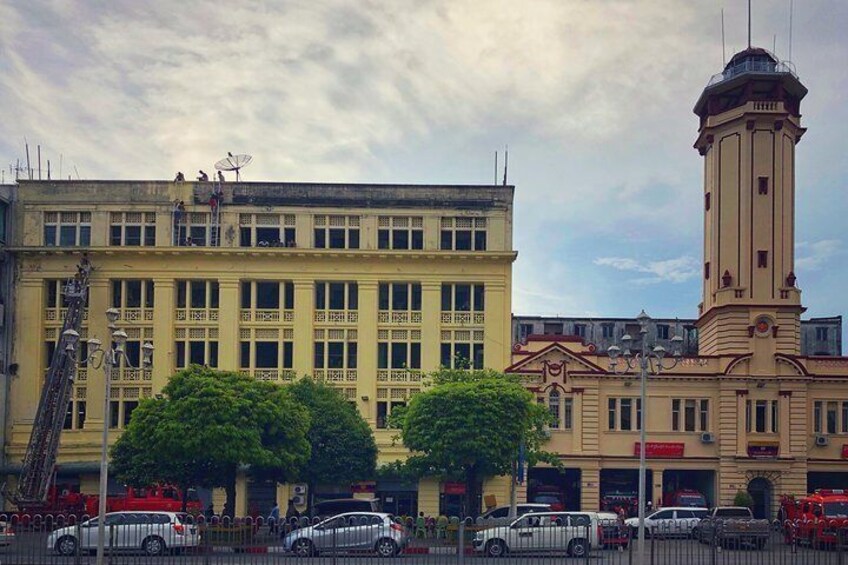 Colonial building, Yangon