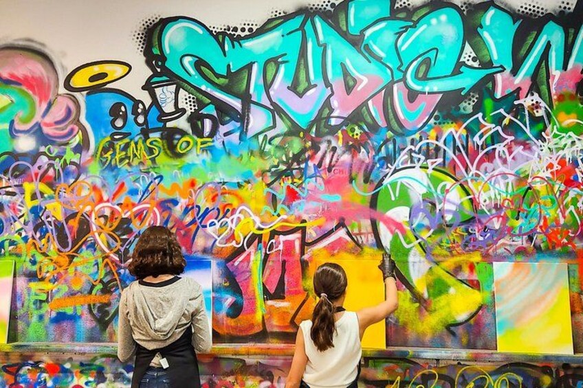 Paint your own street art at Studio WIP 3