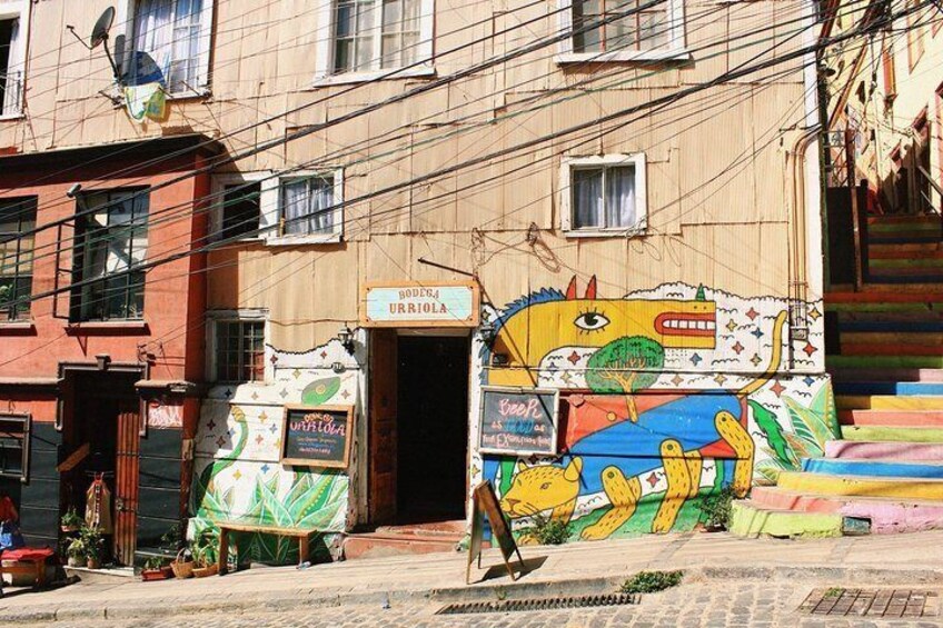 Private experience Walking Tour in Valparaiso from Santiago