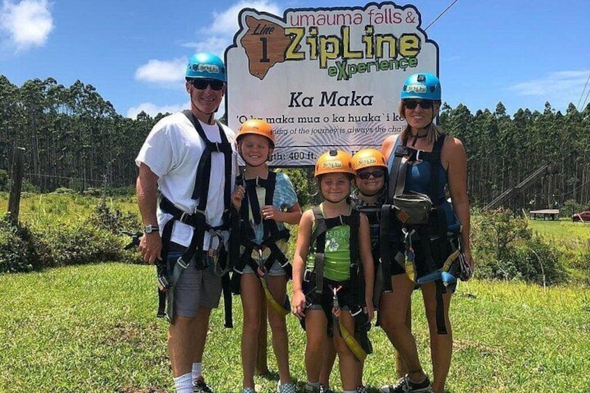 Big Island: 9-Line Waterfall Zipline Experience 2