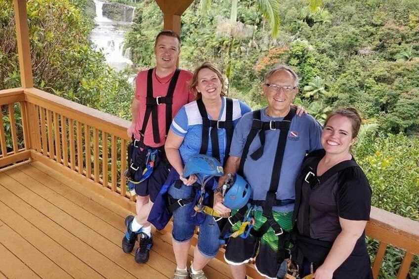 Big Island: 9-Line Waterfall Zipline Experience 2