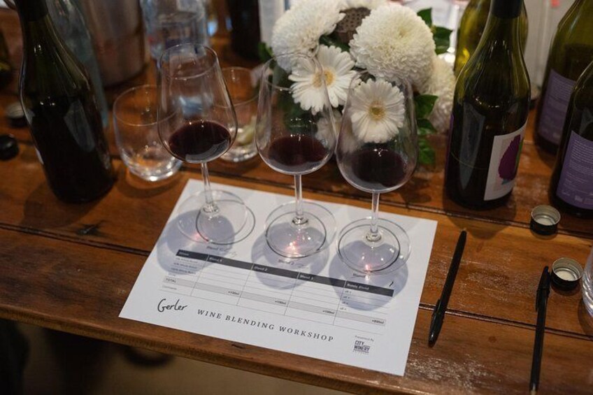 City Winery Brisbane Wine Blending Workshop