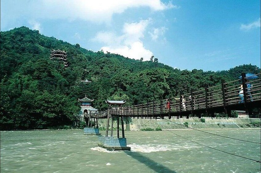 Suspension Bridge at Dujiangyan Irrigation System 5