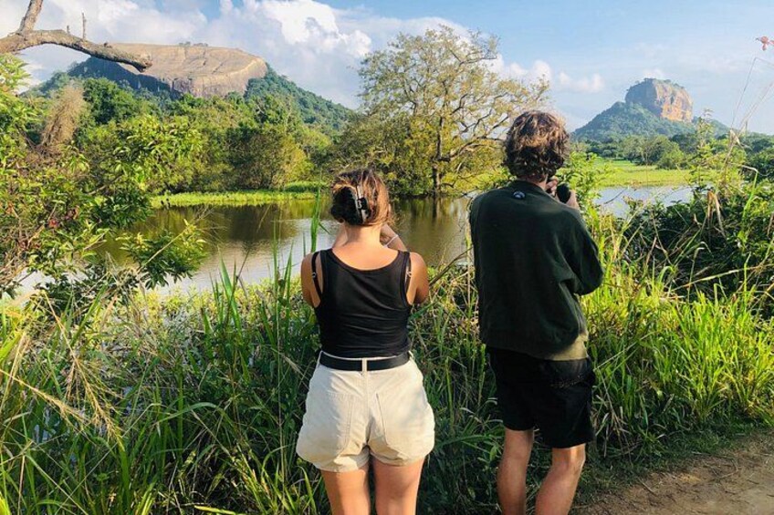 in one time you can see sigiriya and piduranagala rocks 5