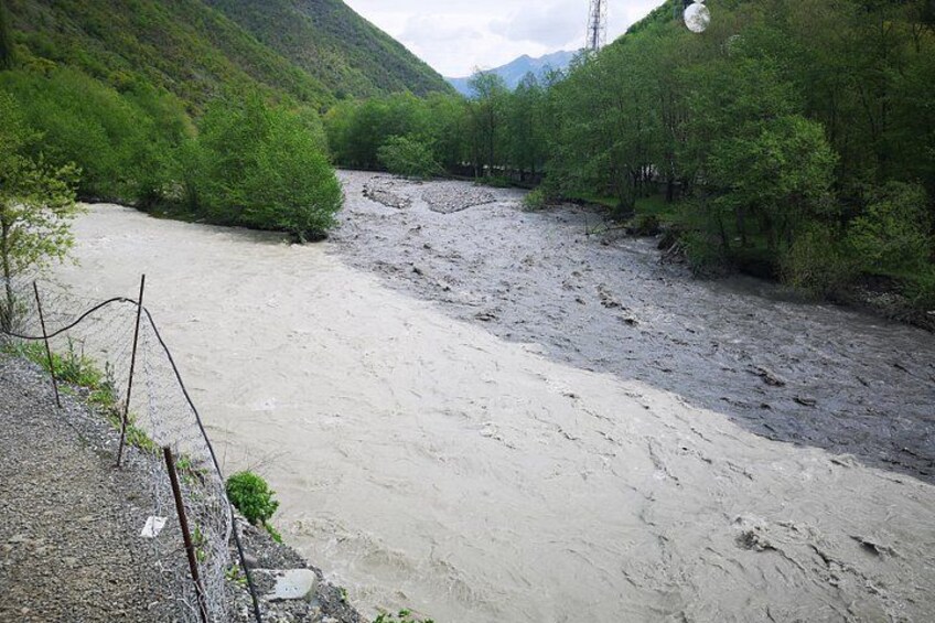 Black&White Aragvi river 5
